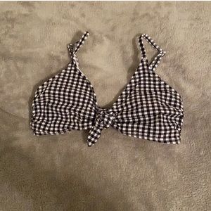 Target Gingham Bikini Top